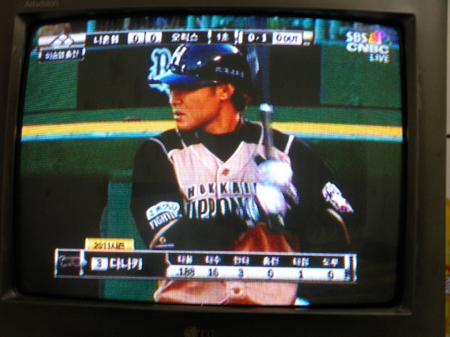 部屋のテレビ